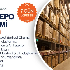 ERP Depo Sistemi – 1 Yıllık Lisans -Aylık 900 TL