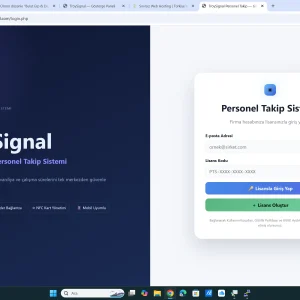 Personel Takip Sistemi
